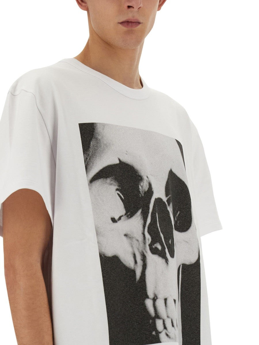 SKULL PRINT T-SHIRT
