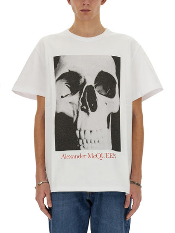SKULL PRINT T-SHIRT