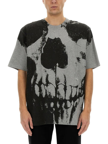 SKULL PRINT T-SHIRT