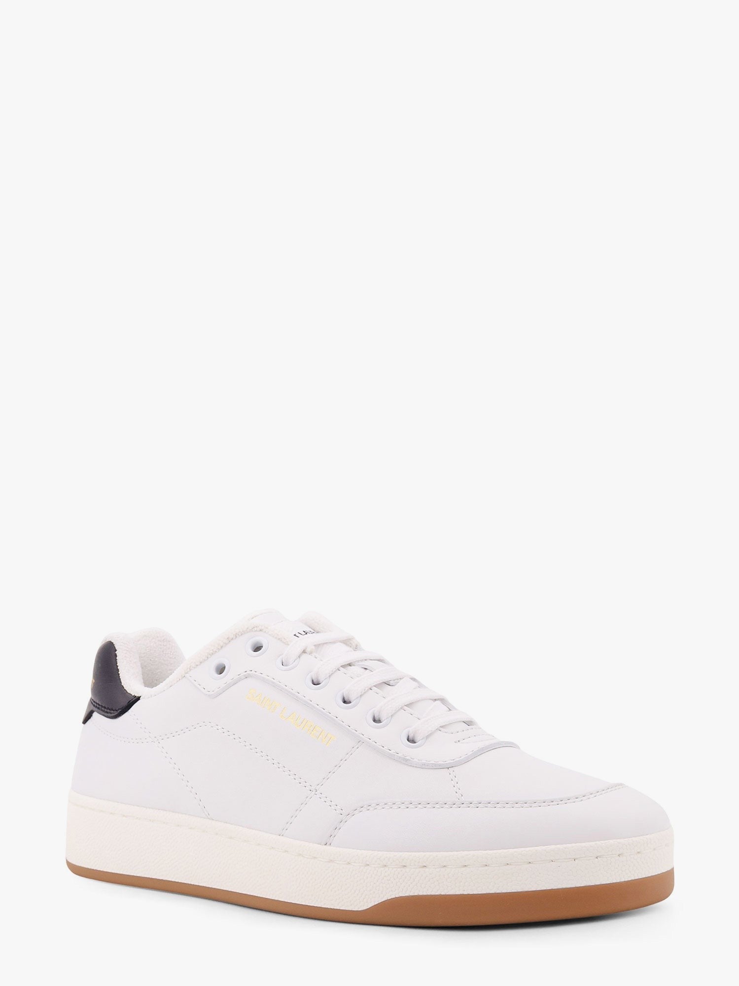 Sl/61 leather sneakers with logo print