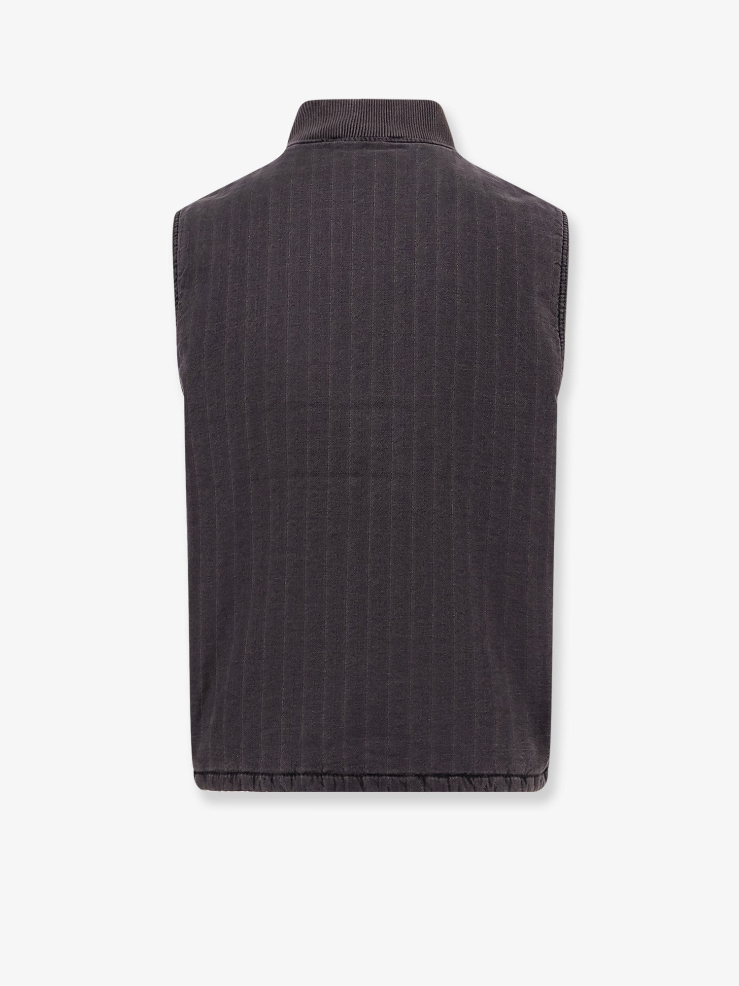 Sleeveless denim jacket