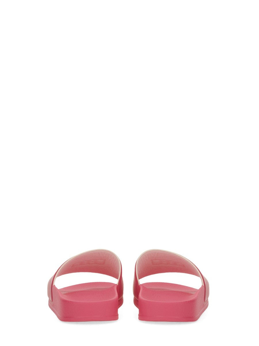 SLIDE SANDAL WITH LOGO