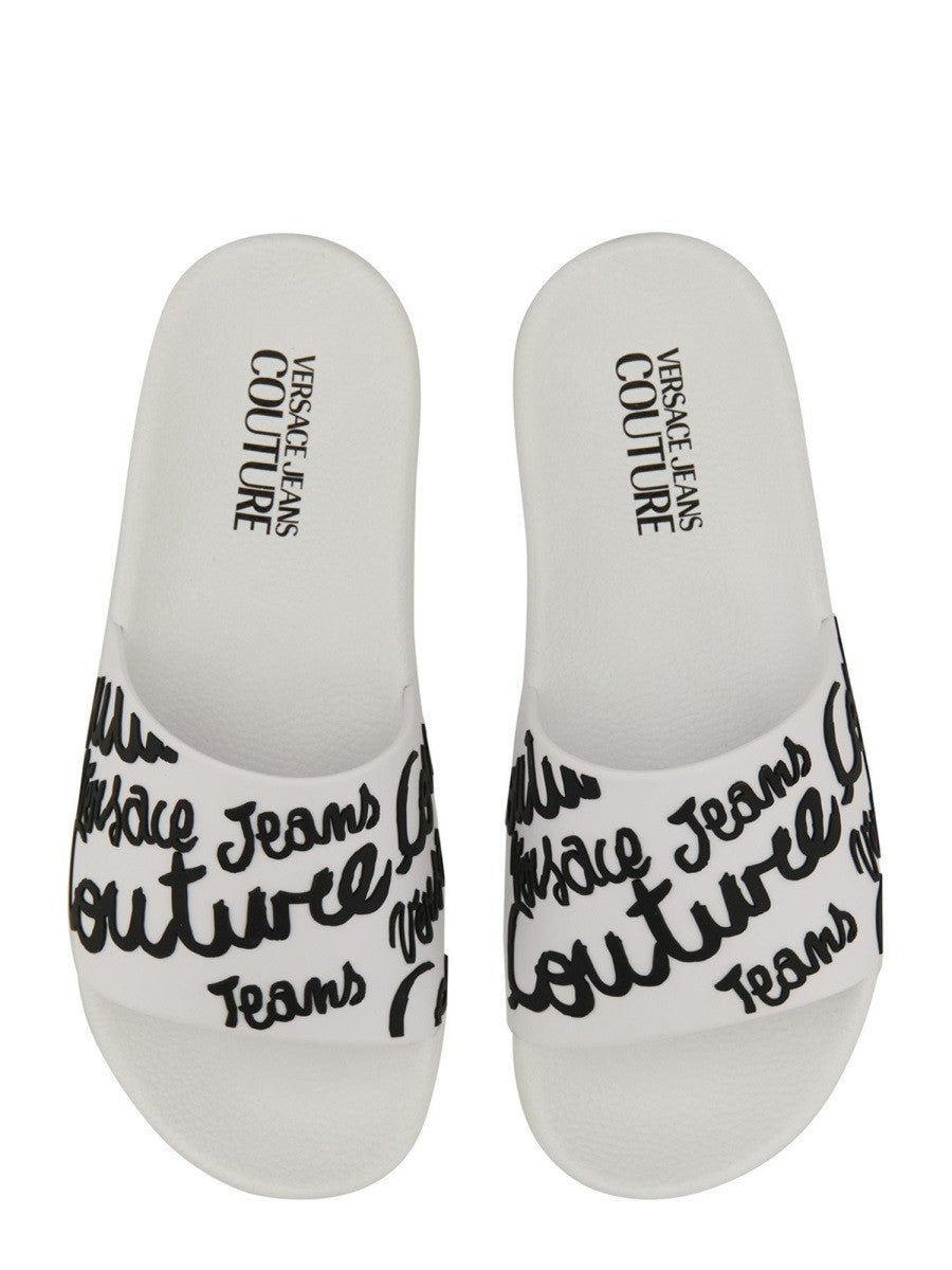 SLIDE SANDAL WITH LOGO