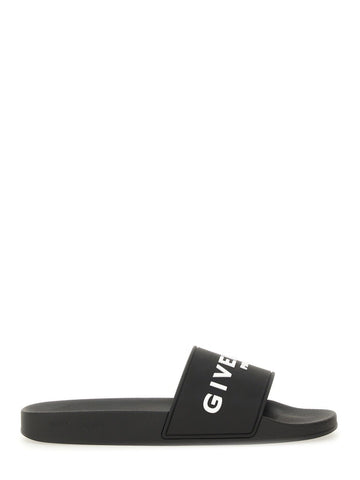 SLIDE SANDAL WITH LOGO