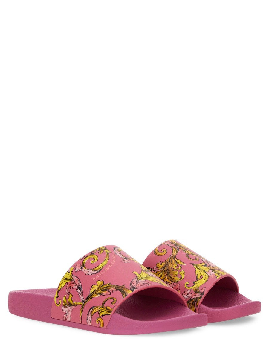 SLIDE SANDAL WITH LOGO