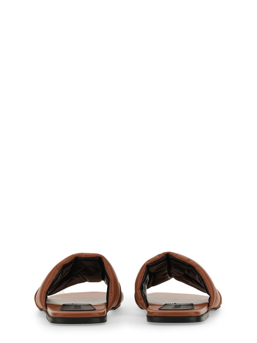 SLIDE SANDAL WITH LOGO