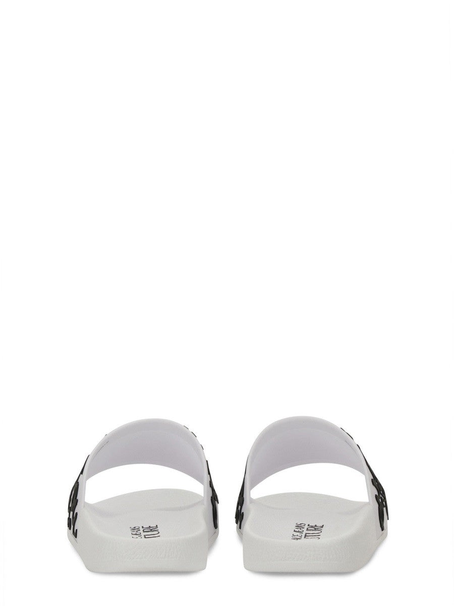 SLIDE SANDAL WITH LOGO