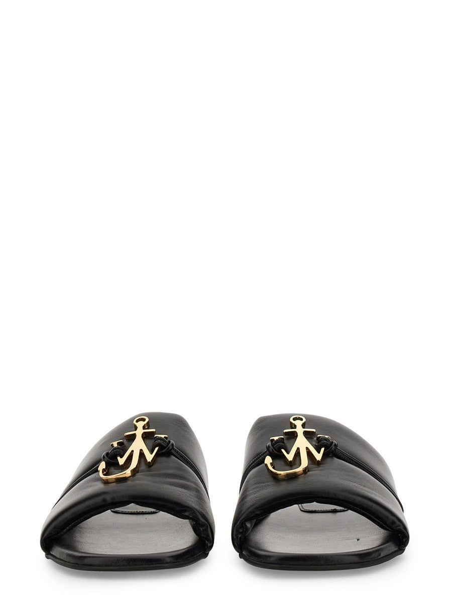 SLIDE SANDAL WITH LOGO