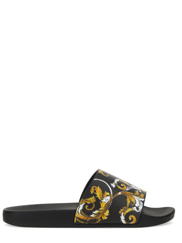 SLIDE SANDAL WITH LOGO