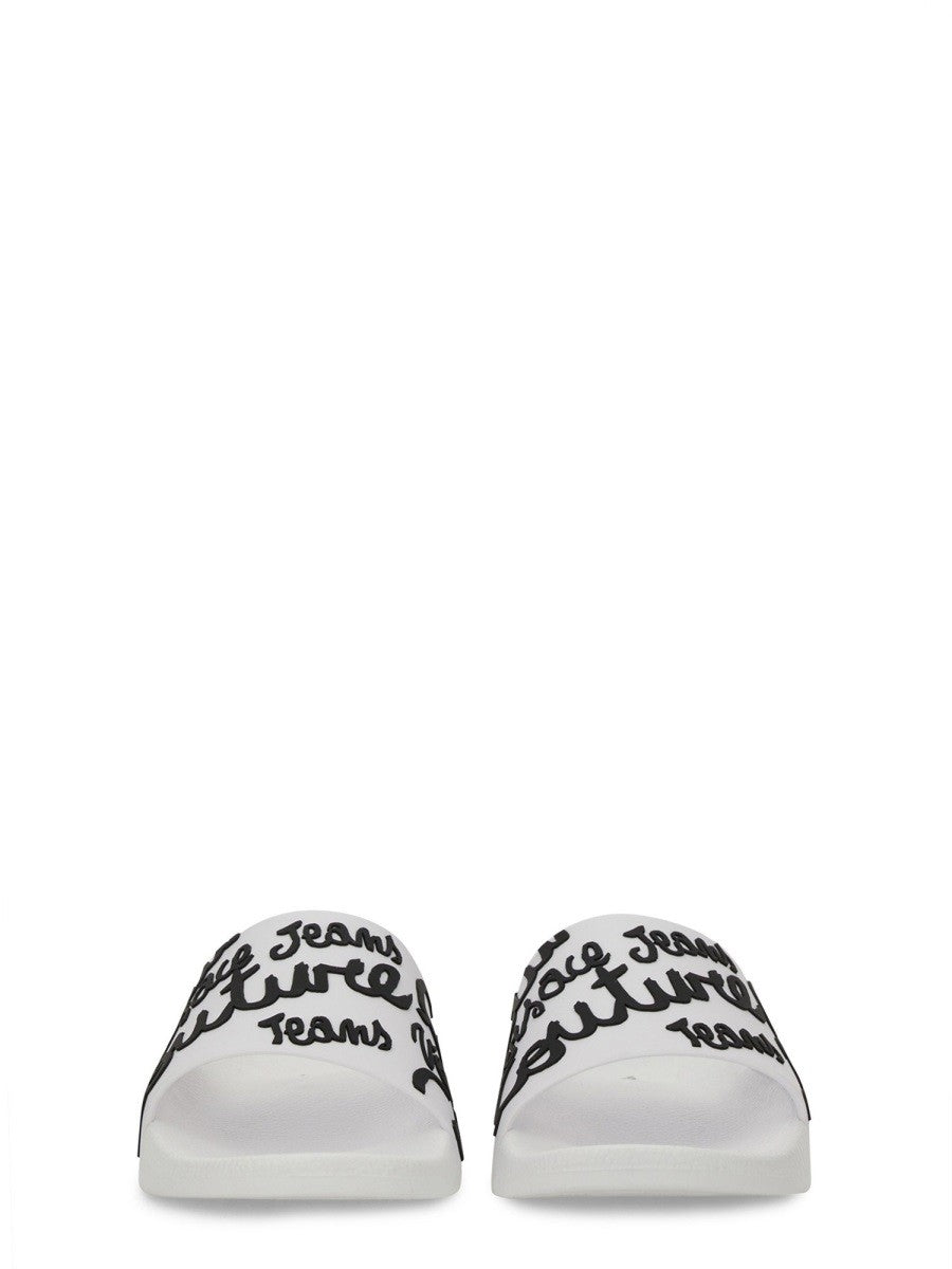 SLIDE SANDAL WITH LOGO