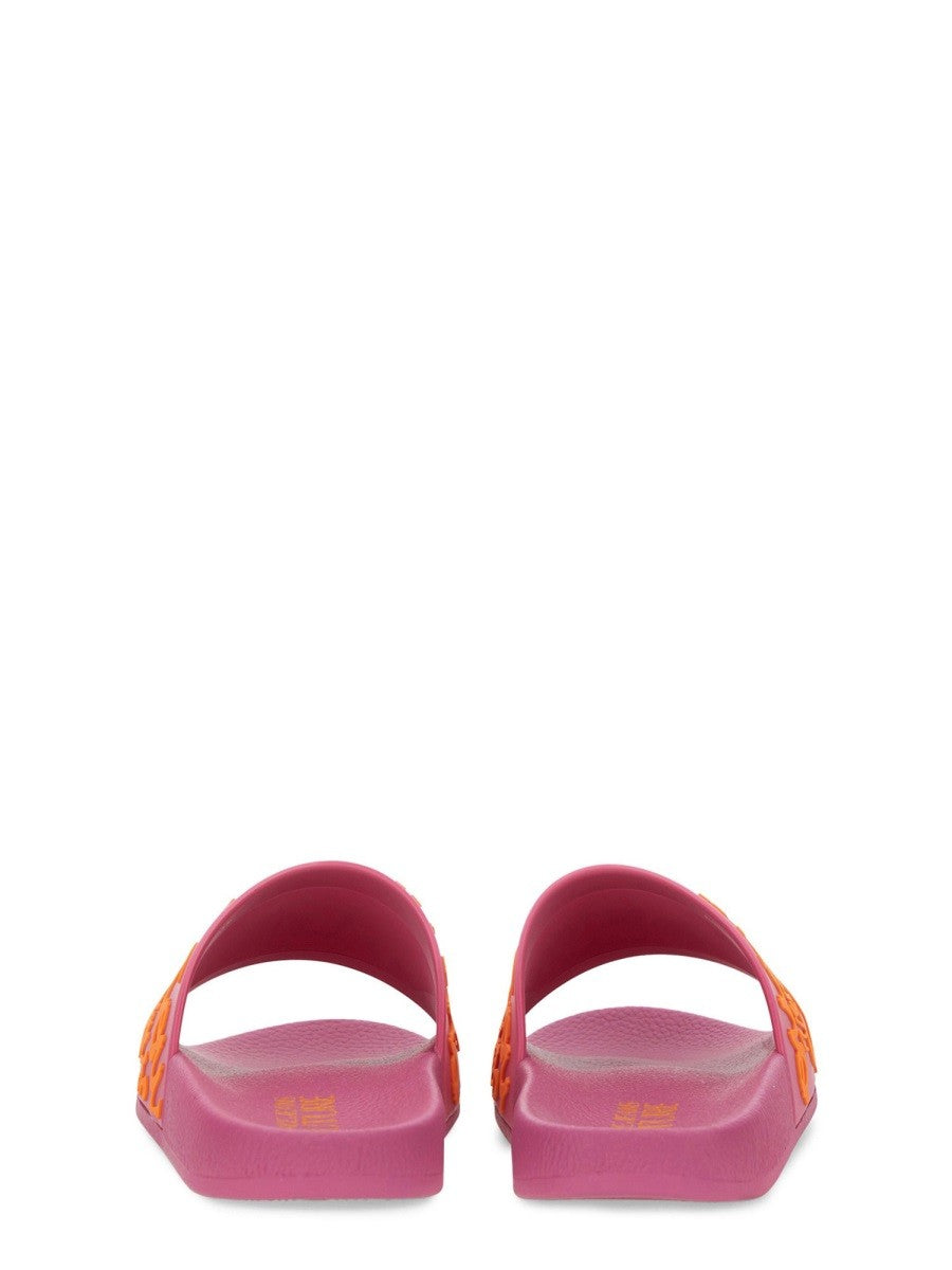 SLIDE SANDAL WITH LOGO