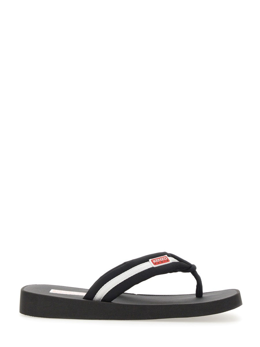 SLIDE SANDAL WITH LOGO