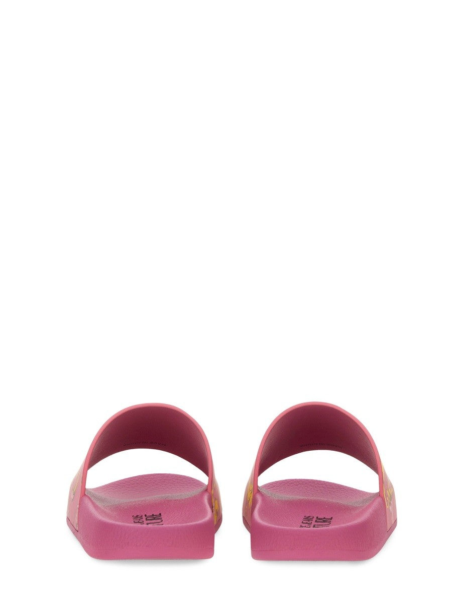 SLIDE SANDAL WITH LOGO