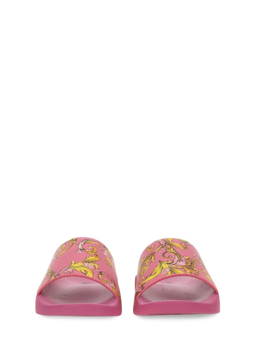 SLIDE SANDAL WITH LOGO