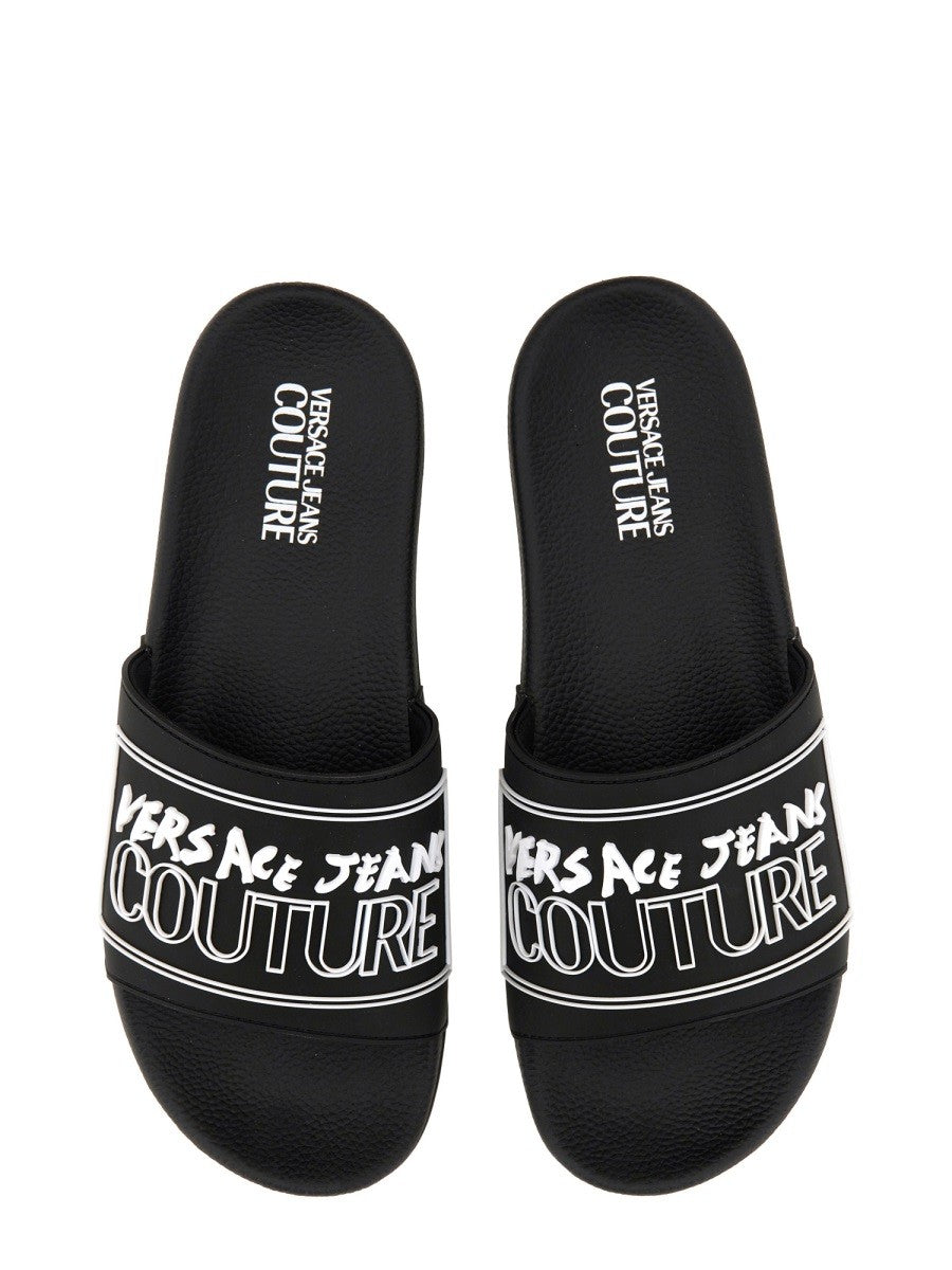 SLIDE SANDAL WITH LOGO
