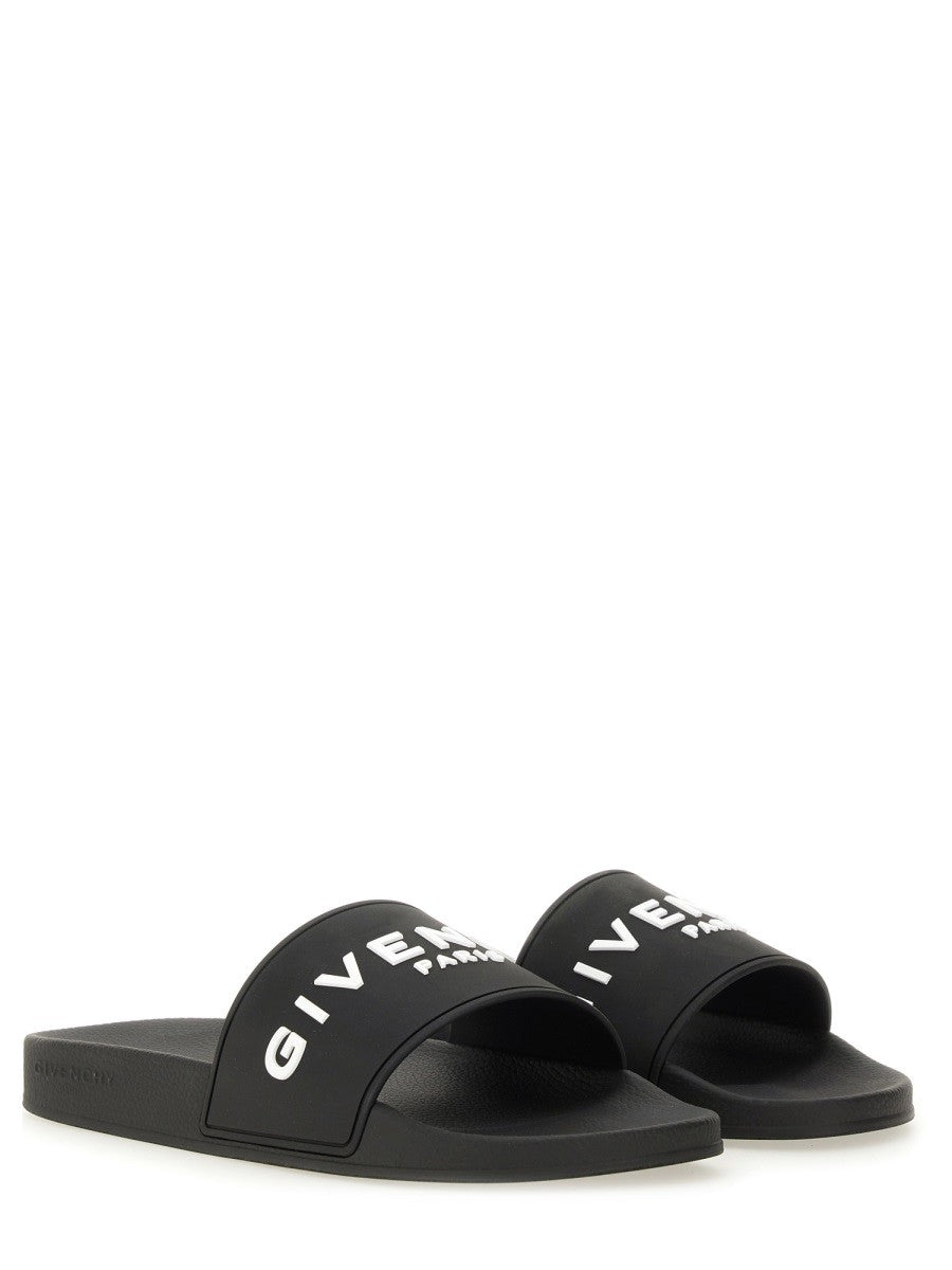 SLIDE SANDAL WITH LOGO