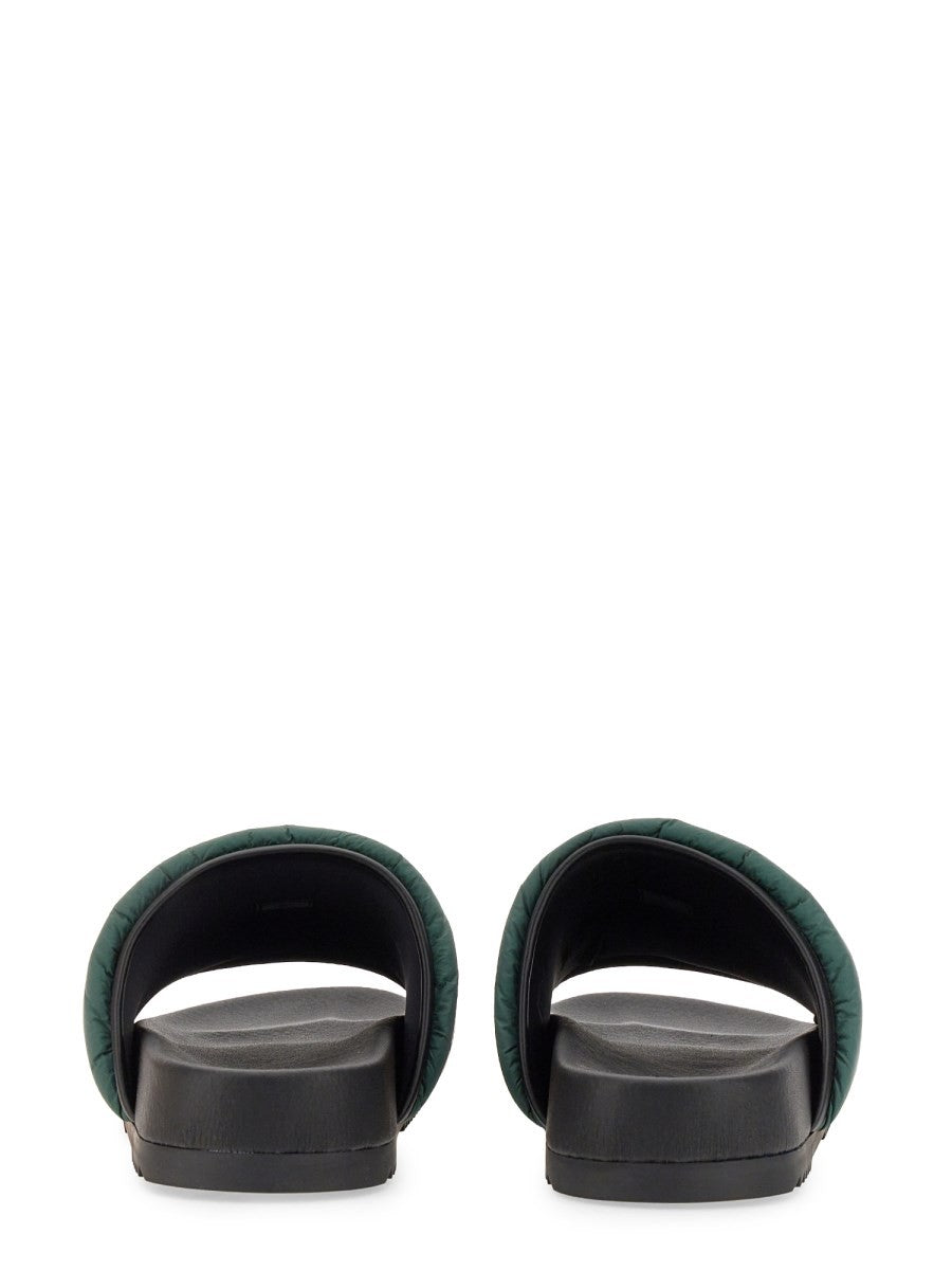 SLIDER SANDAL WITH WEB RIBBON