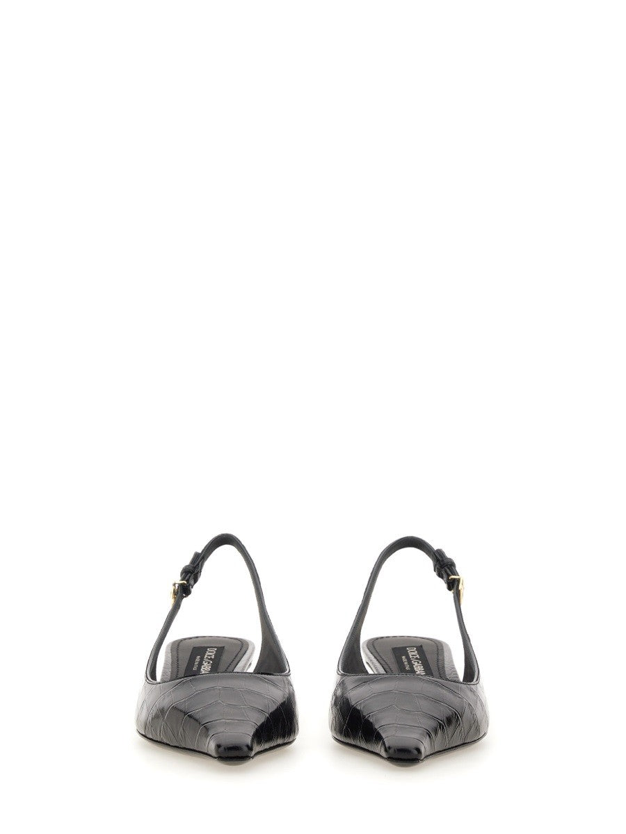 SLINGBACK WITH LOGO