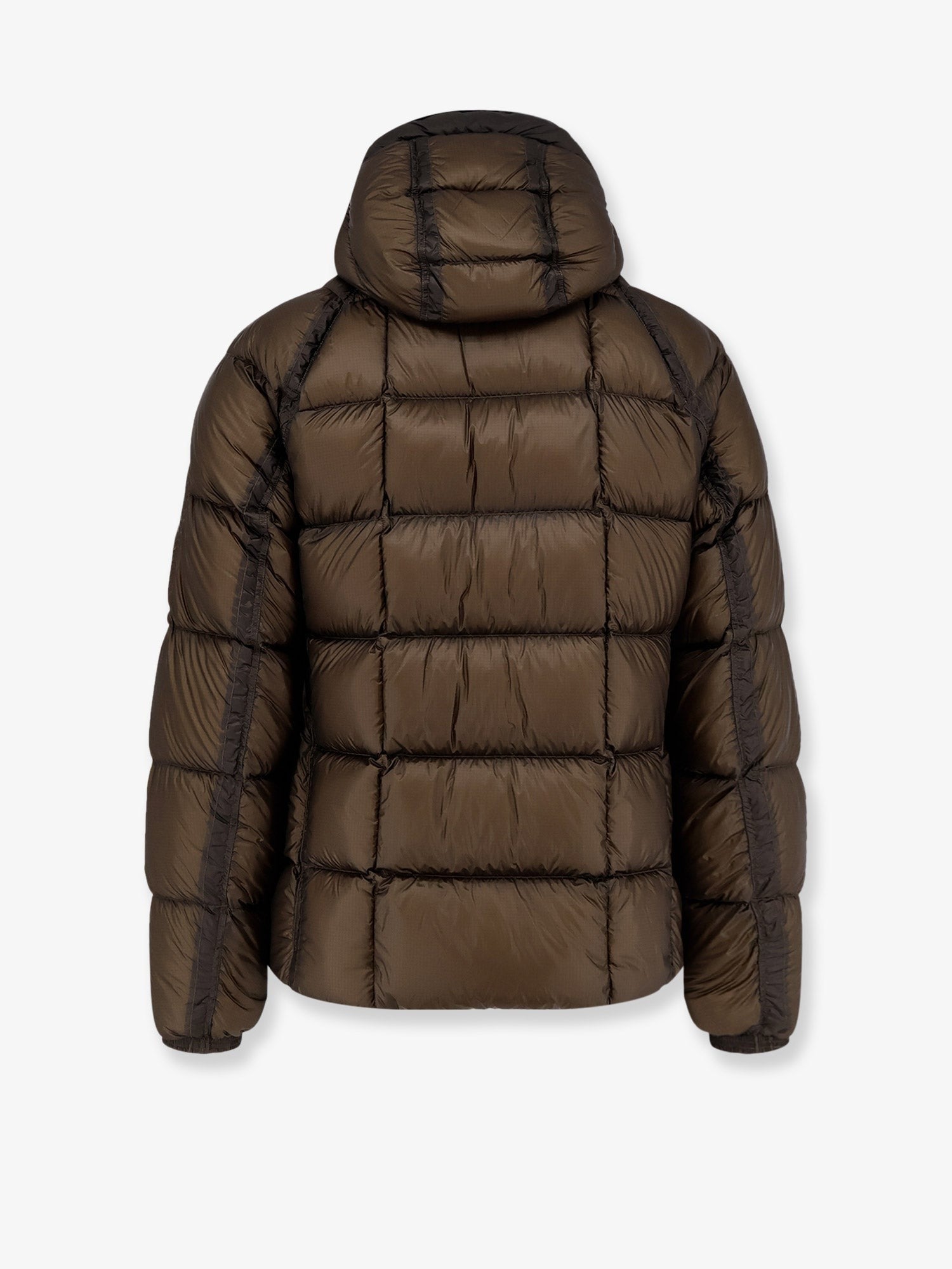 Soft shell nylon down jacket