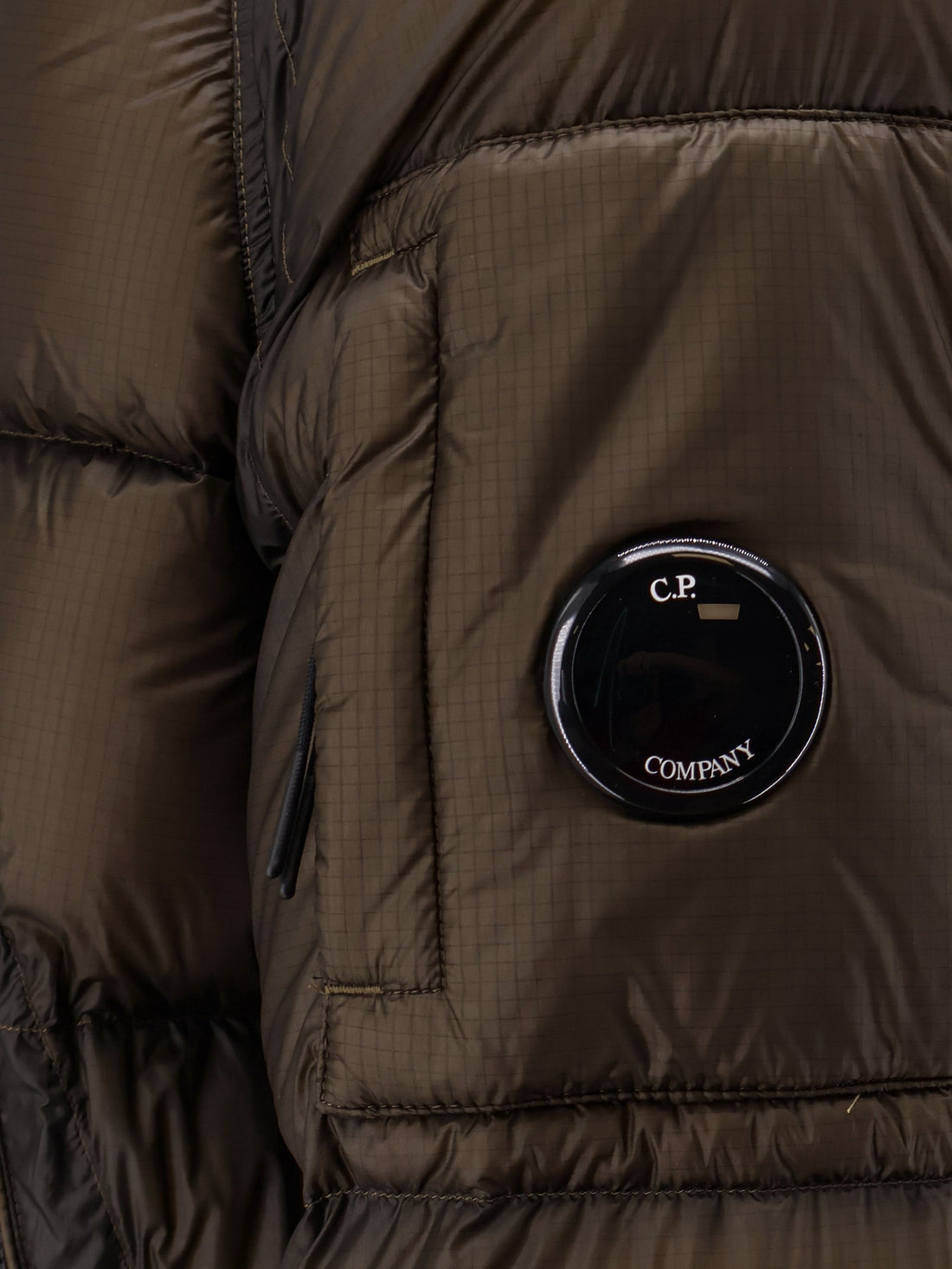 Soft shell nylon down jacket