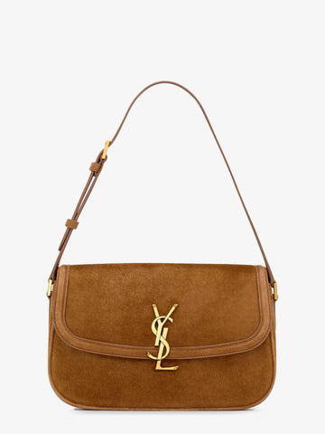 Solferino Medium suede shoulder bag