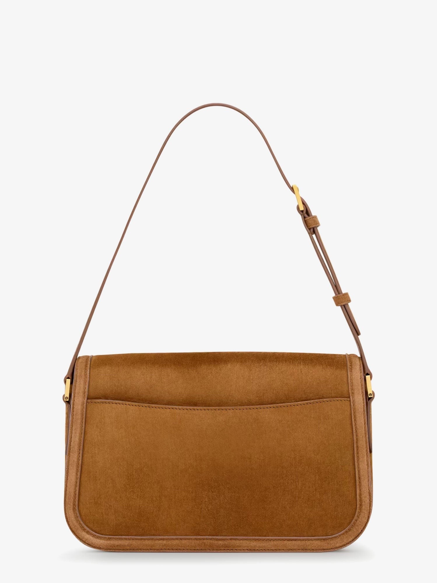 Solferino Medium suede shoulder bag