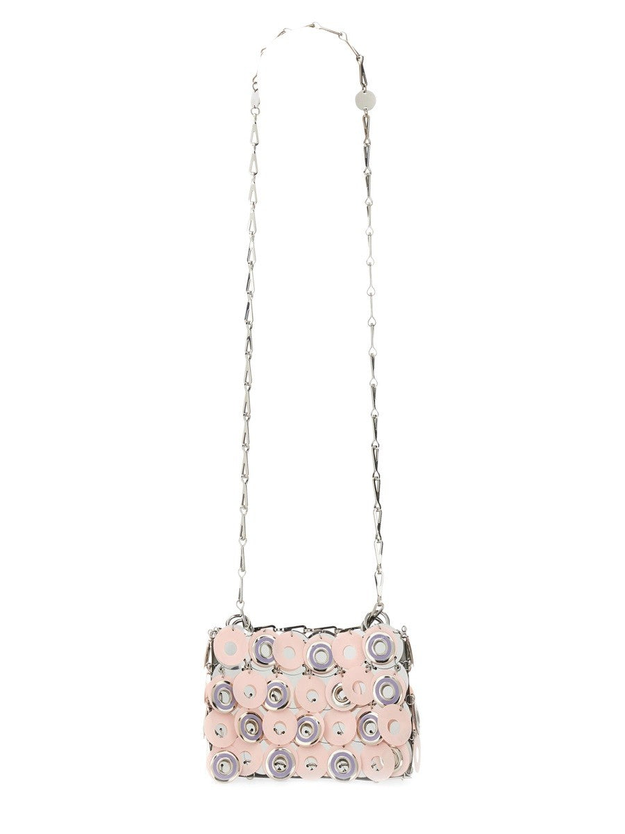 "SPARKLE DISCS" SHOULDER BAG