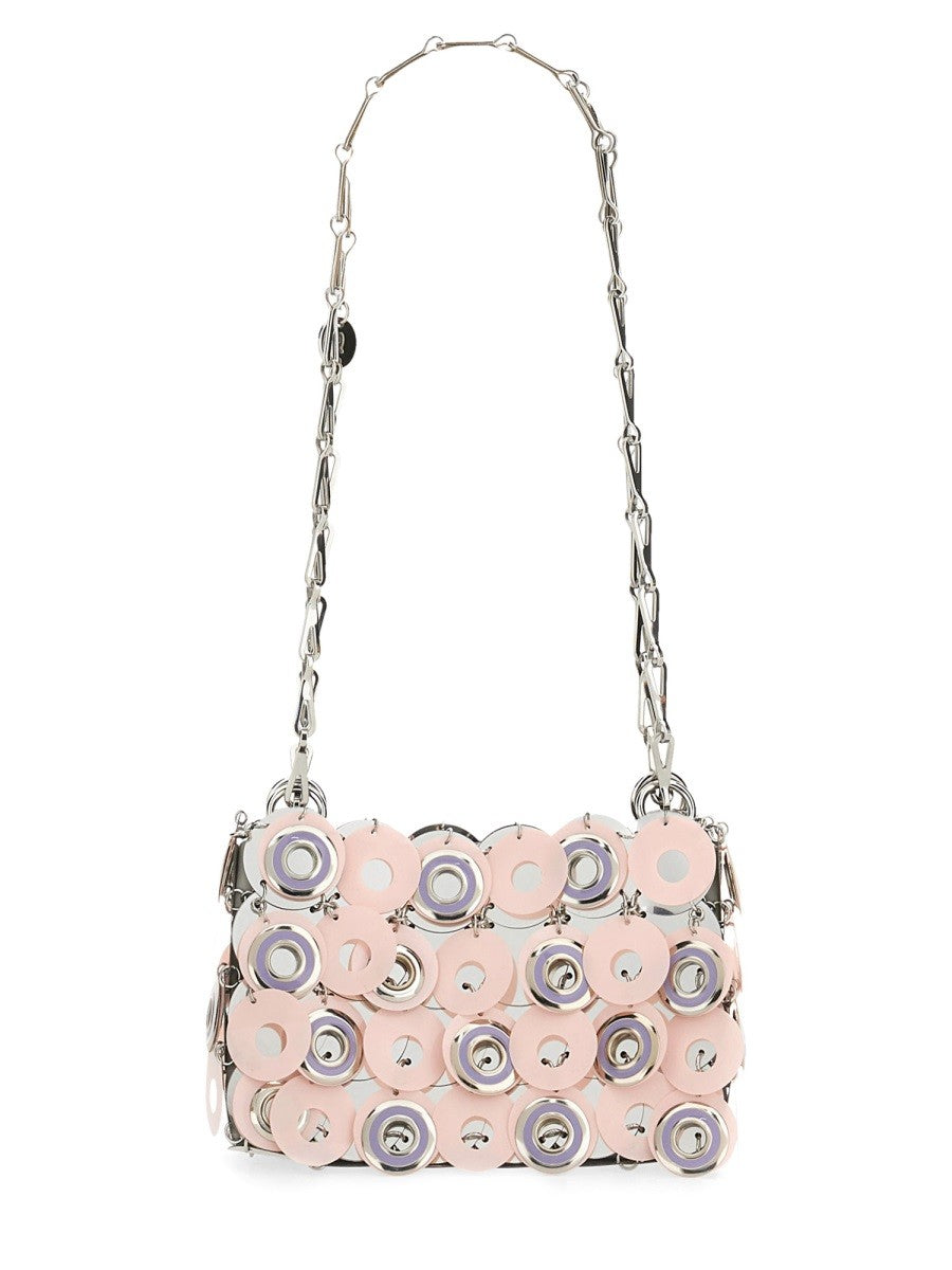 "SPARKLE DISCS" SHOULDER BAG
