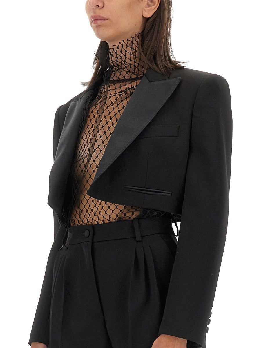 SPENCER WOOL GABARDINE TUXEDO