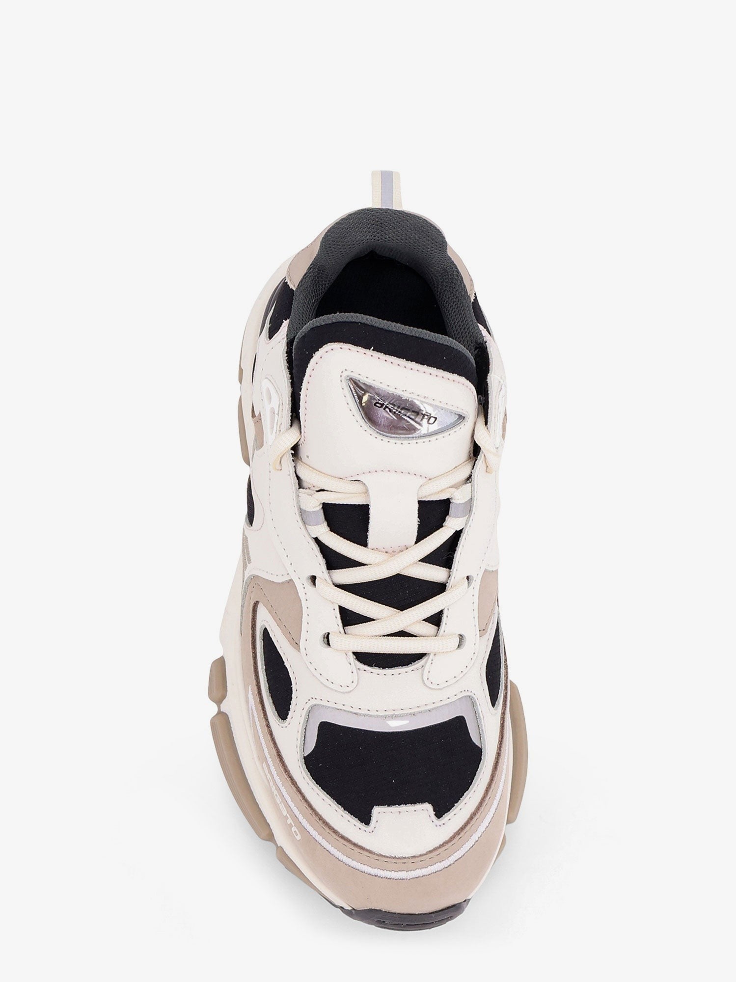 Sphere Runner low-top suede and leather sneakers