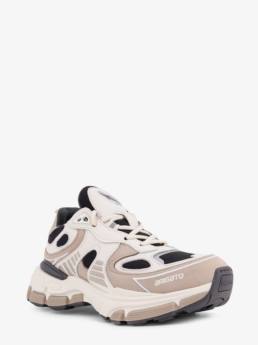 Sphere Runner low-top suede and leather sneakers