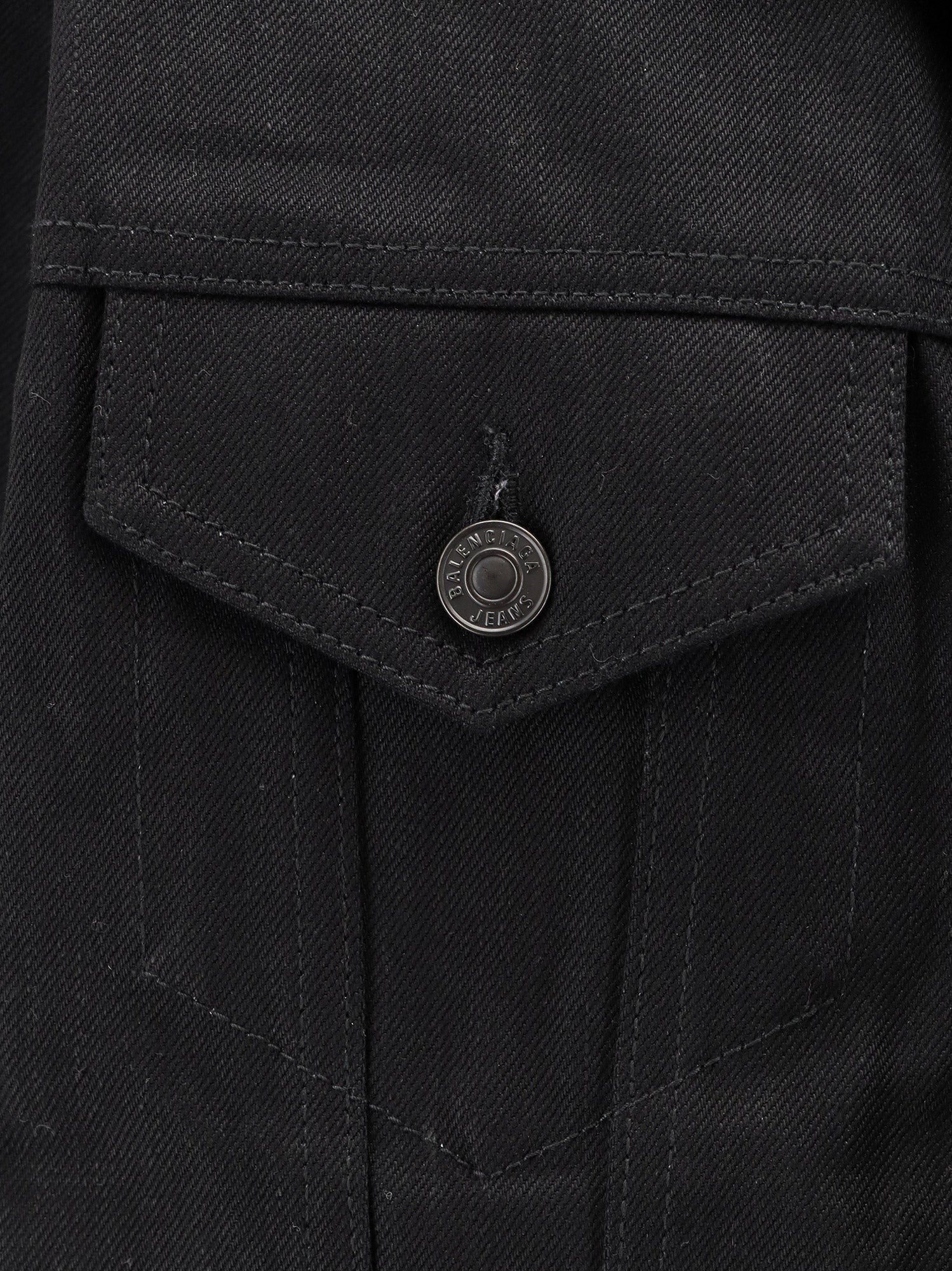 Standing denim jacket