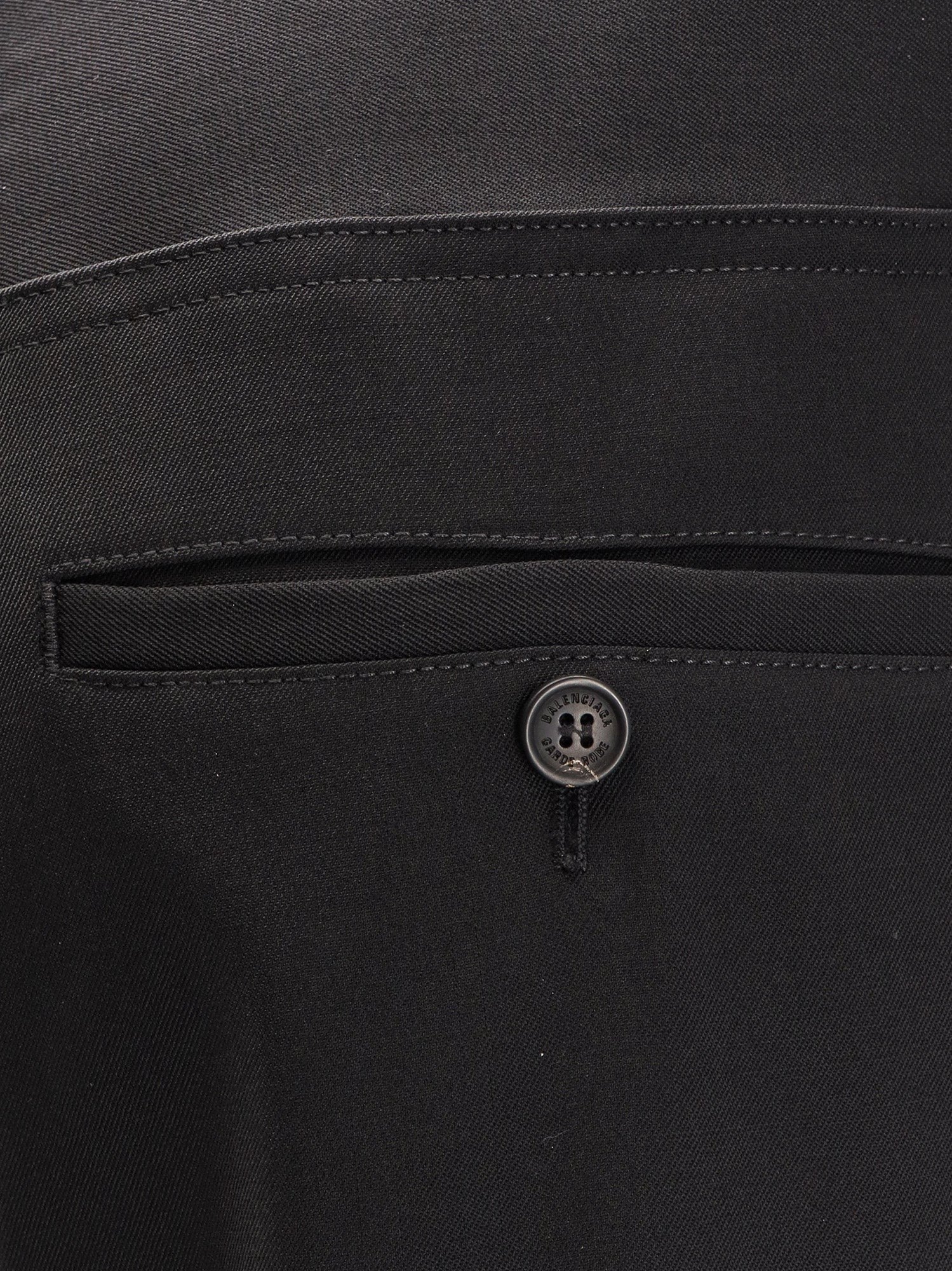 Straight Fit cotton trousers