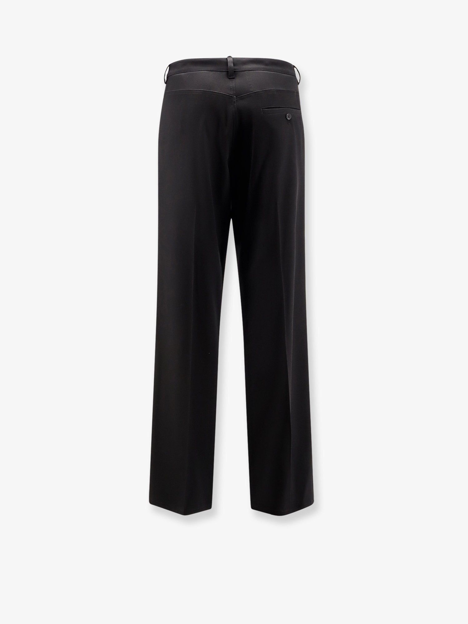 Straight Fit cotton trousers