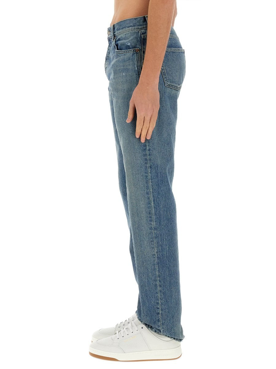 STRAIGHT LEG JEANS