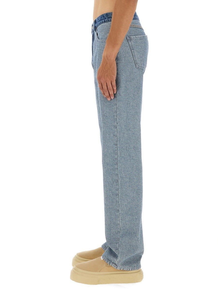STRAIGHT LEG JEANS