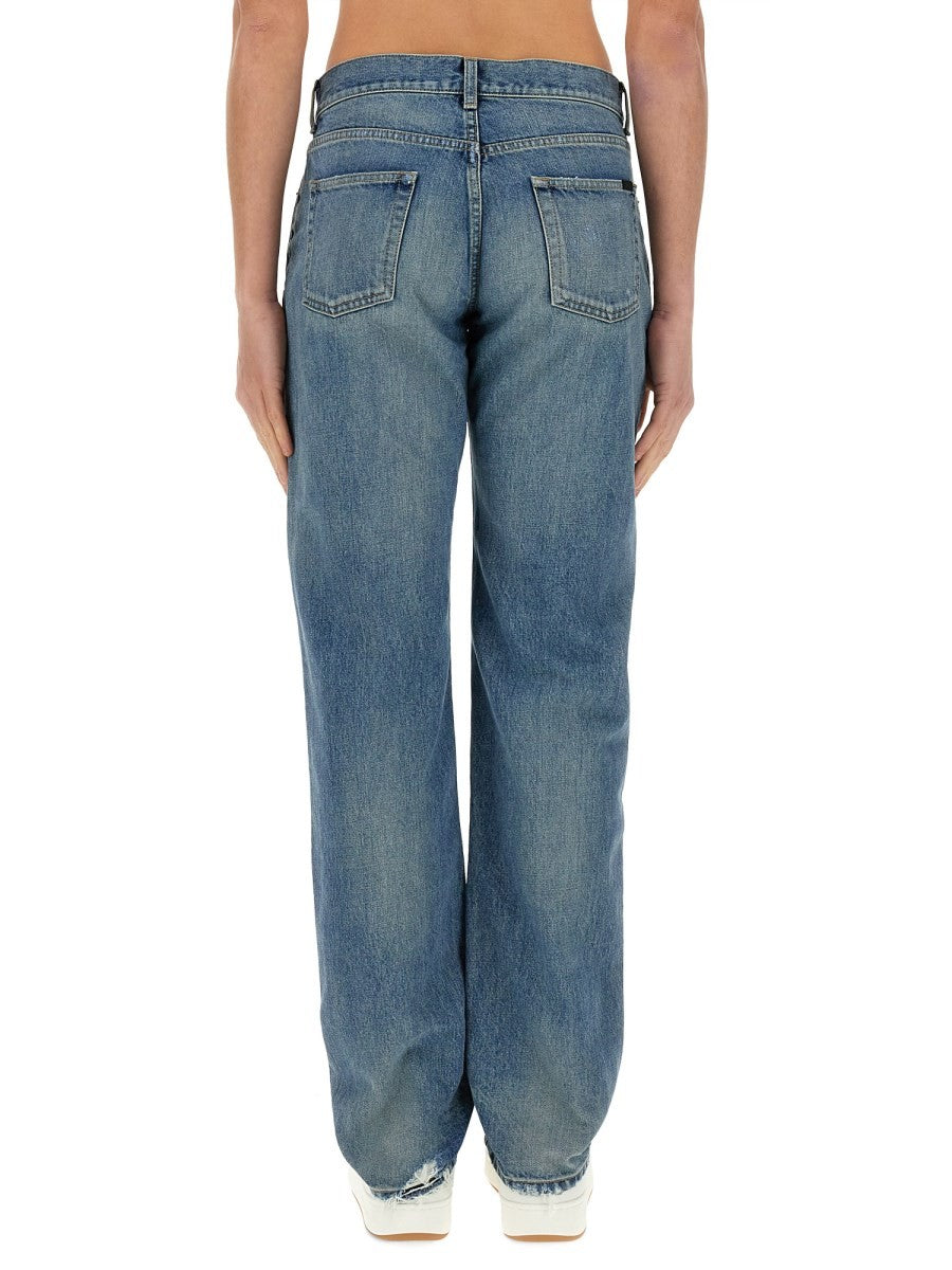 STRAIGHT LEG JEANS