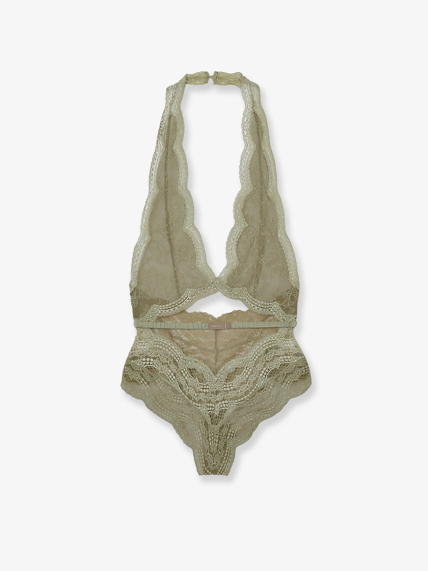 Stretch tulle bodysuit