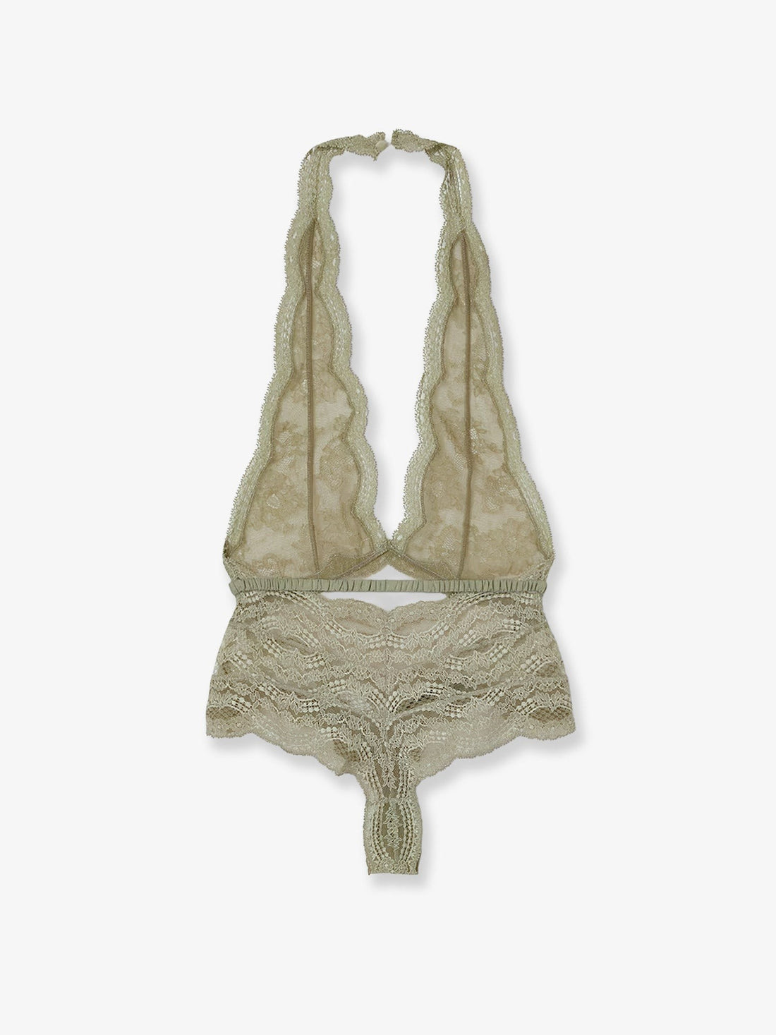 Stretch tulle bodysuit