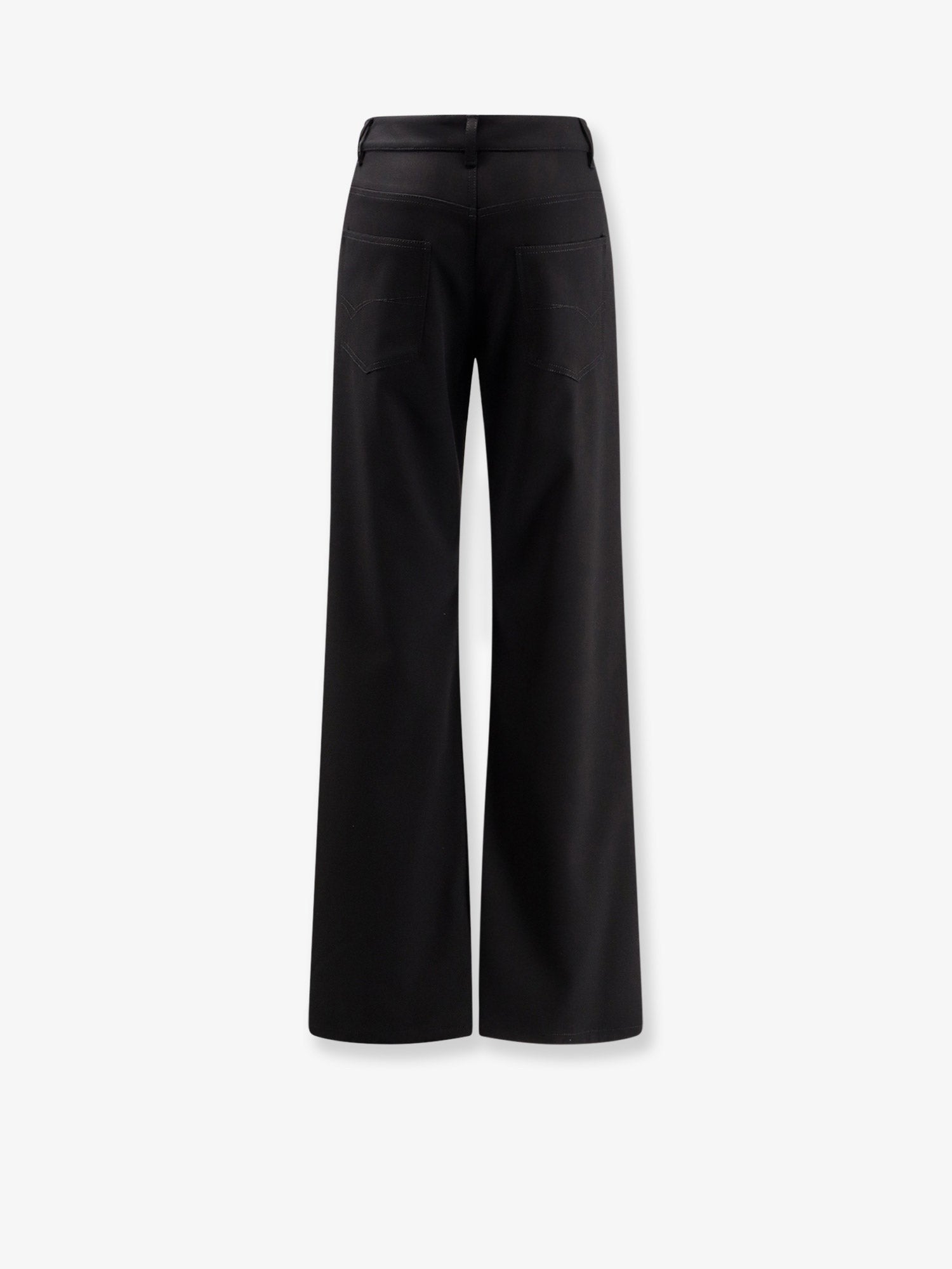 Stretch wool trousers