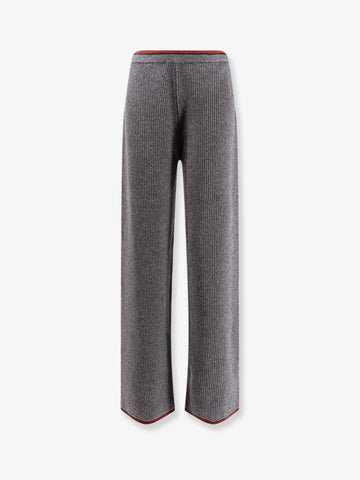 Stretch wool trousers