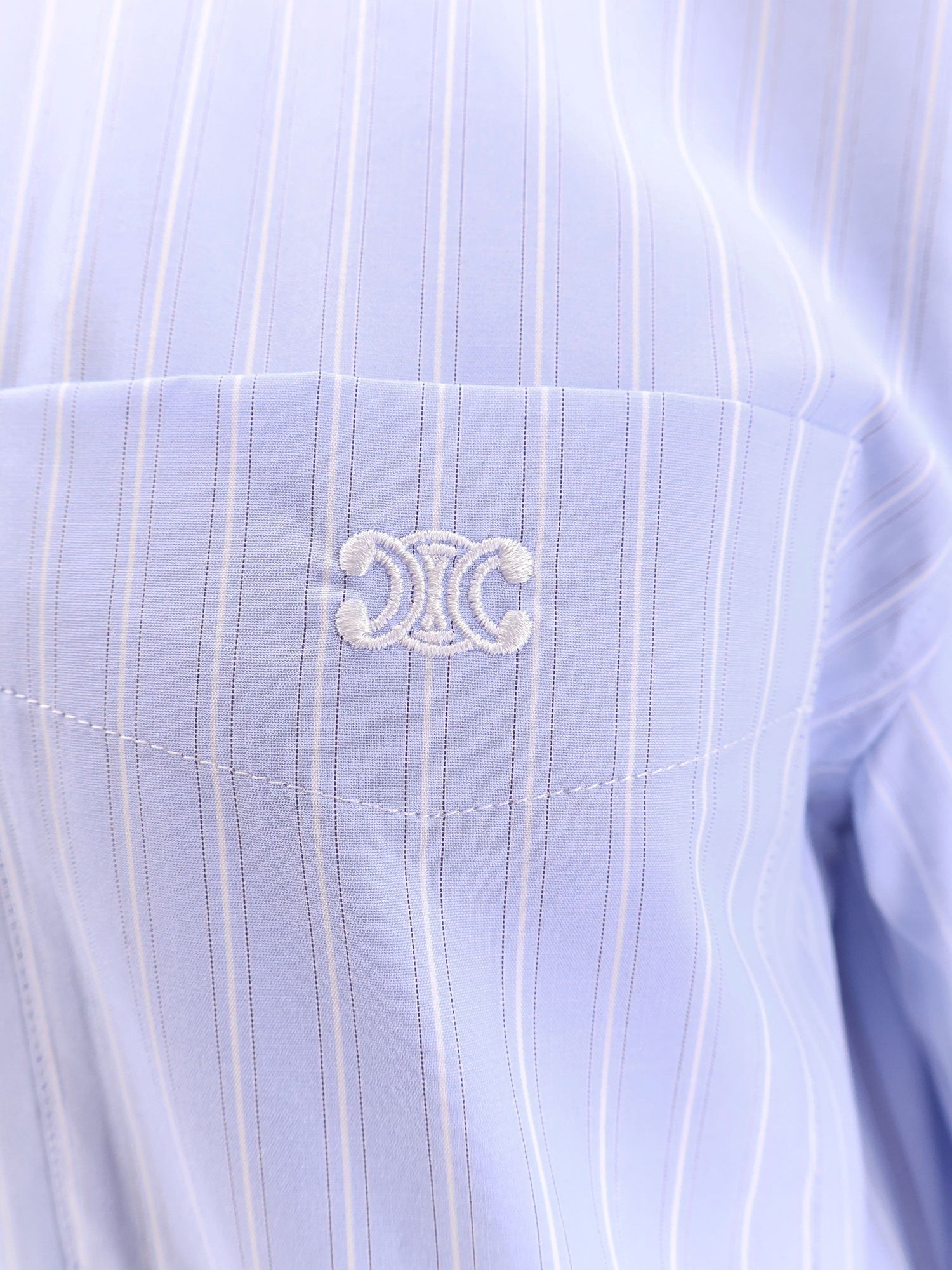 Striped cotton shirt