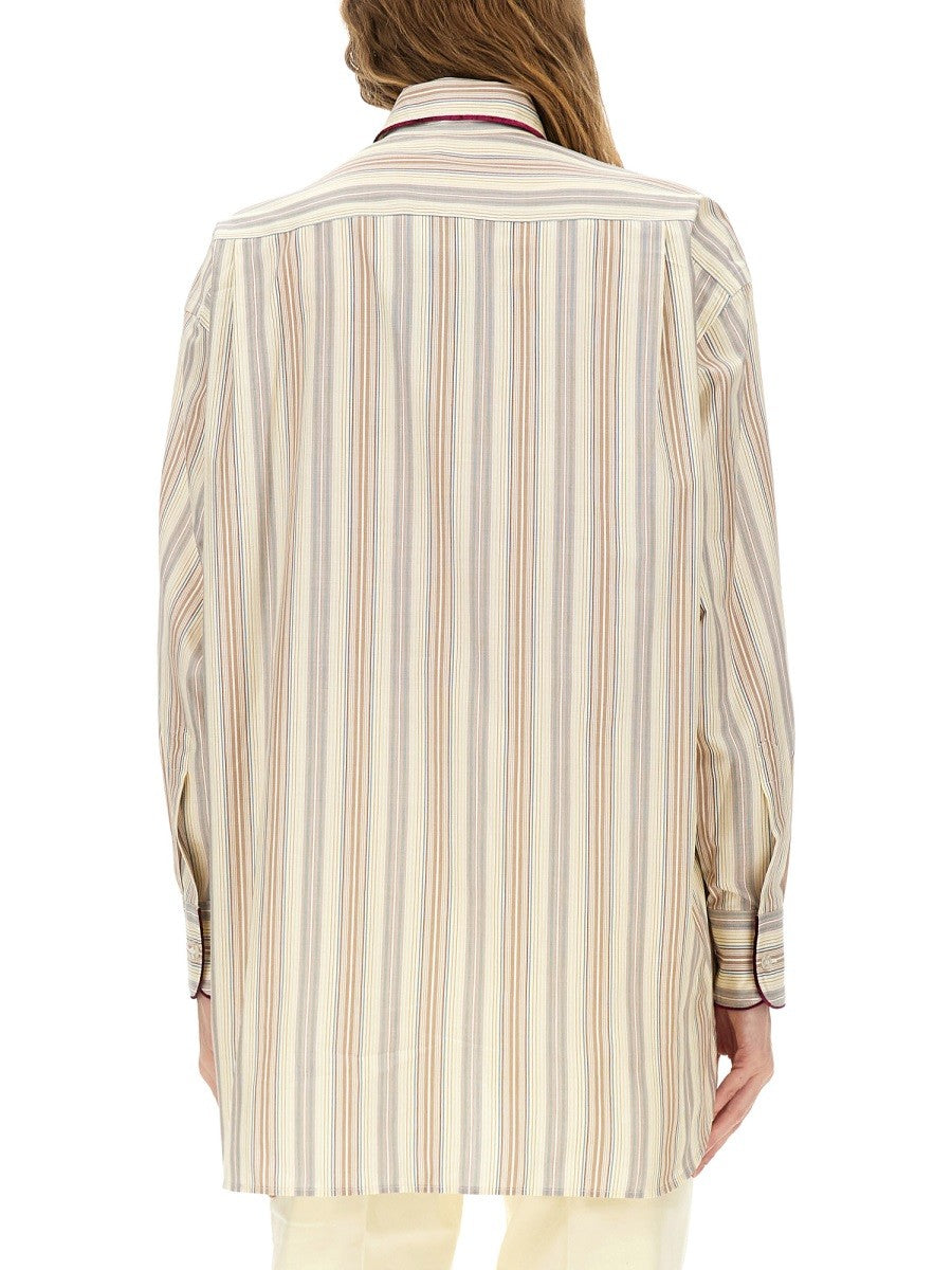 STRIPED COTTON SHIRT