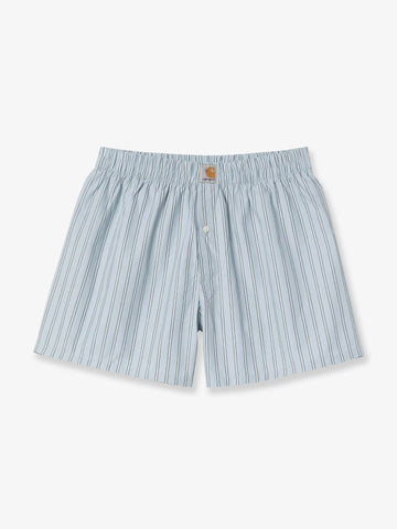 Striped cotton trunk boxers