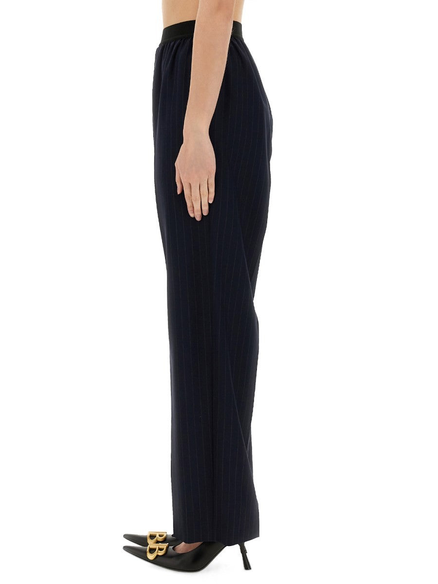 STRIPED PANTS WITH ELASTIC