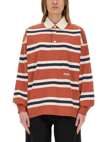 STRIPED RUGBY POLO SHIRT Unisex
