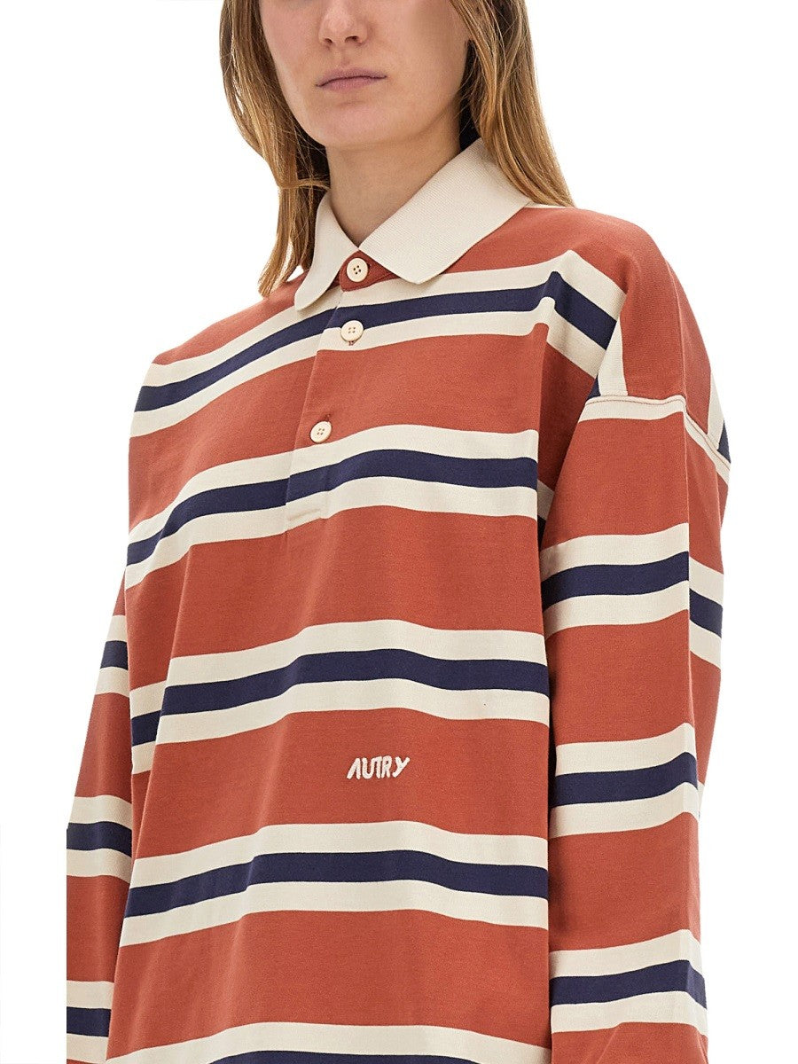 STRIPED RUGBY POLO SHIRT Unisex