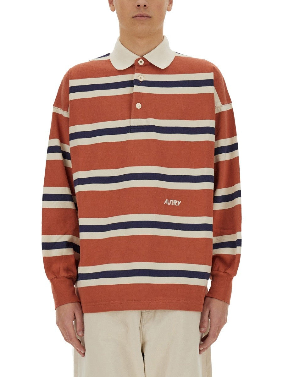 STRIPED RUGBY POLO SHIRT Unisex