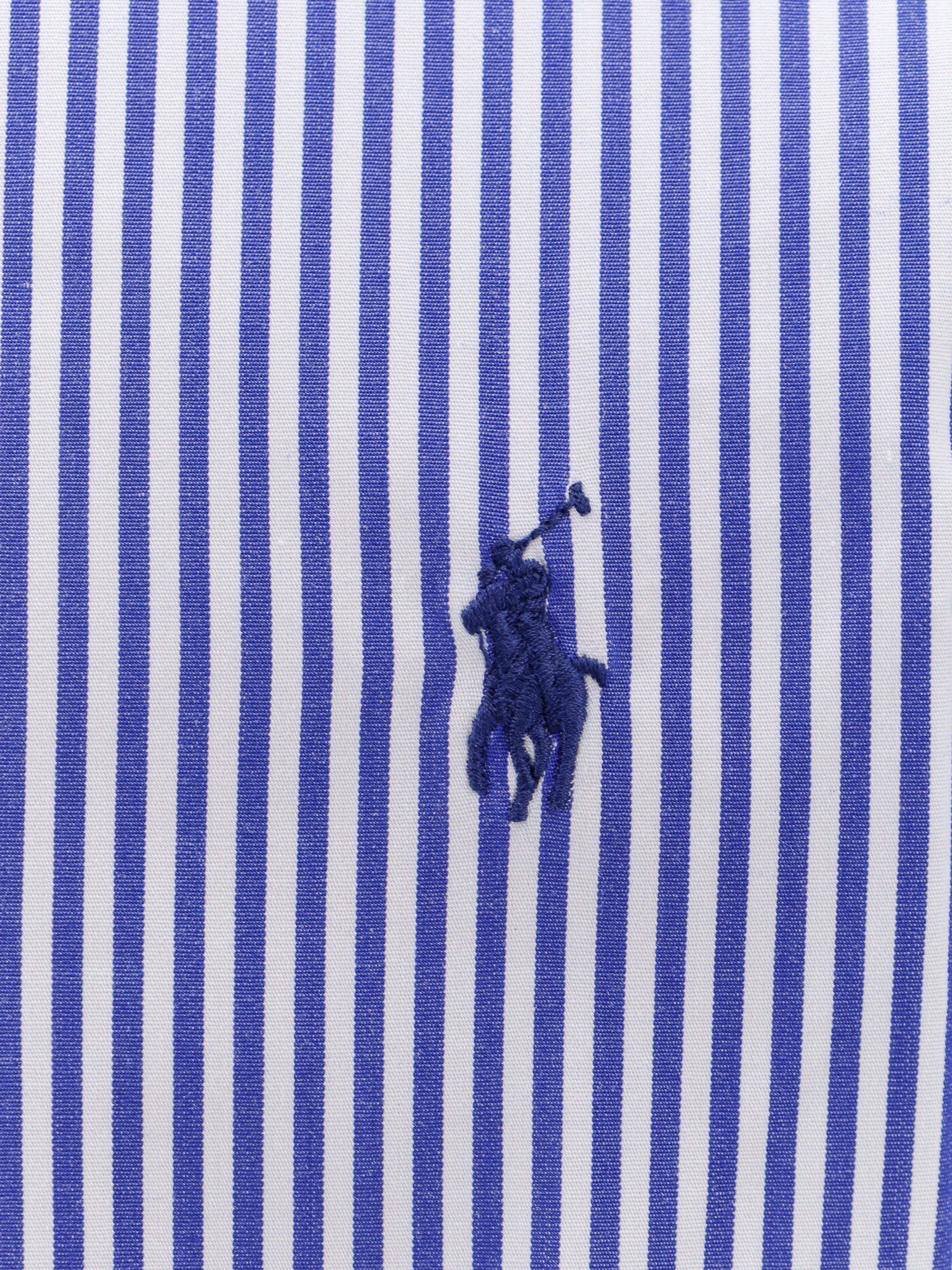 Striped stretch cotton shirt