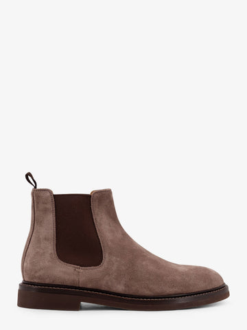 Suede ankle boots